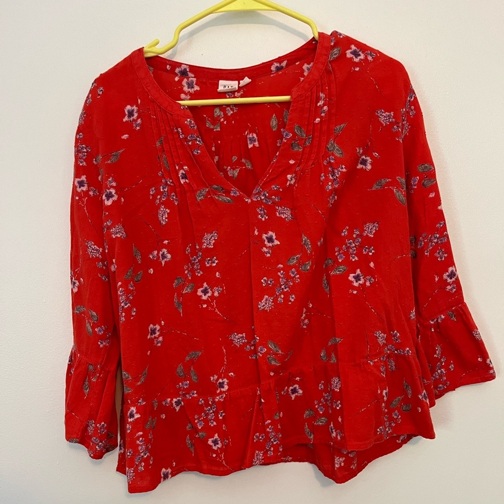 Floral Top.
